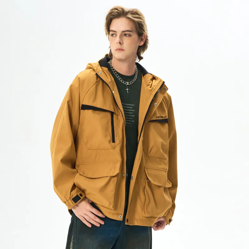 MESUCA Waterproof And Windproof Windbreaker Jacket Unisex-13