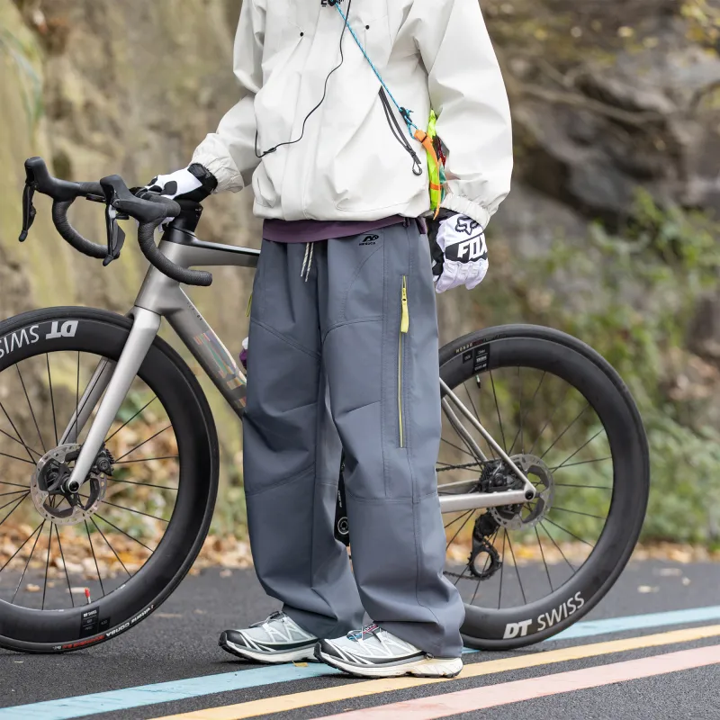 MESUCA Casual Pants Unisex Snow Mountain White-23