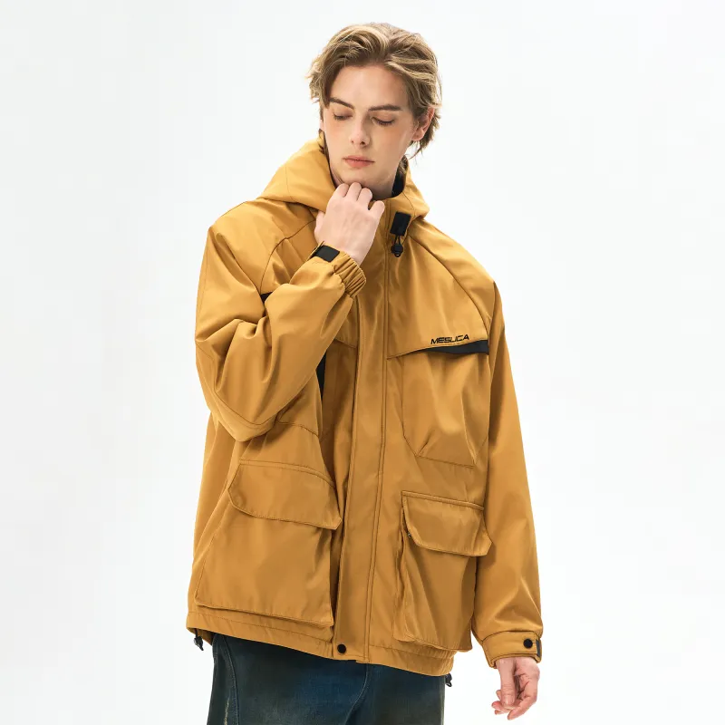 MESUCA Waterproof And Windproof Windbreaker Jacket Unisex-16