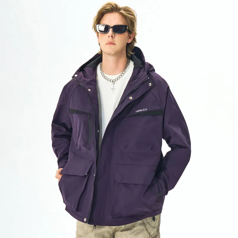 MESUCA Waterproof And Windproof Windbreaker Jacket Unisex-27
