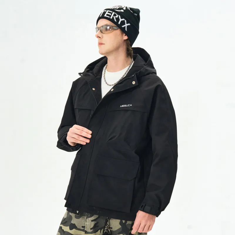 MESUCA Waterproof And Windproof Windbreaker Jacket Unisex-2