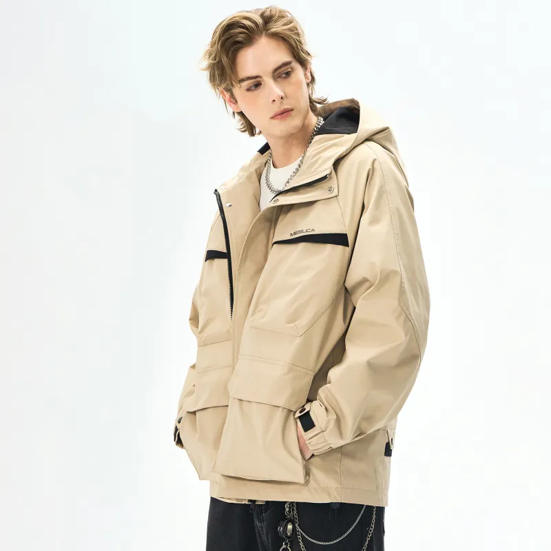 MESUCA Waterproof And Windproof Windbreaker Jacket Unisex-9