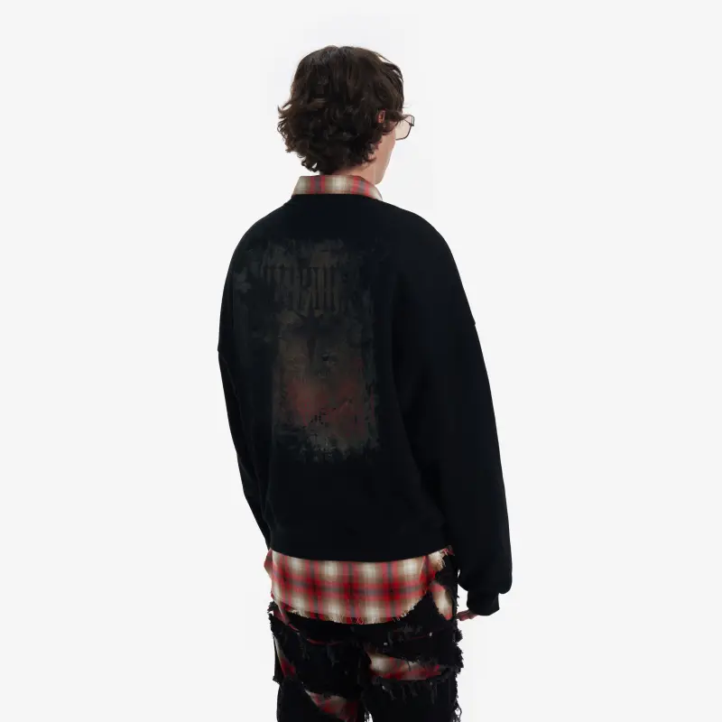 THE SALVAGES FASHION CLUB Sweatshirt Unisex Black-3