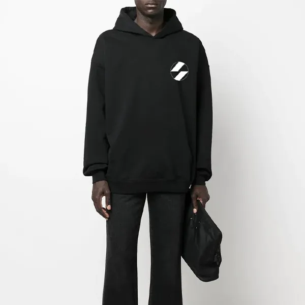 THE SALVAGES FASHION CLUB Sweatshirt Fall Unisex Black-2