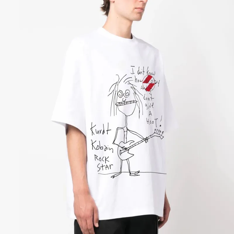 THE SALVAGES FASHION CLUB T Shirt Unisex White-4