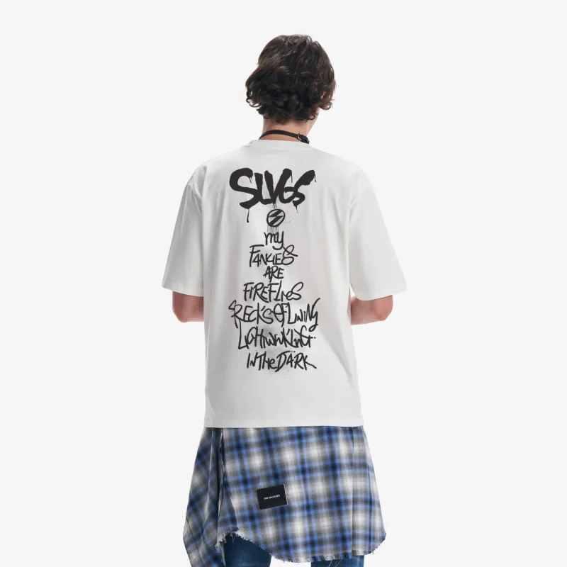 THE SALVAGES FASHION CLUB T Shirt Unisex White-2