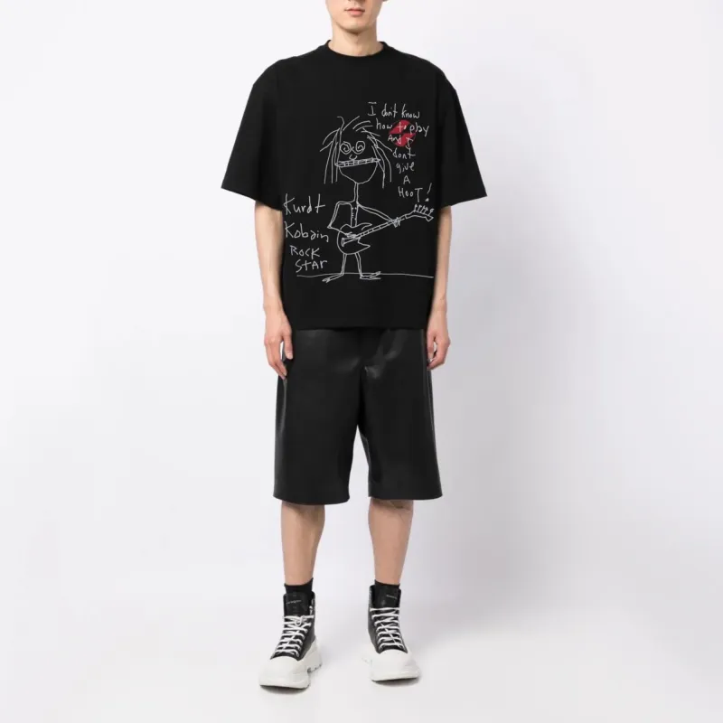 THE SALVAGES FASHION CLUB SS23 T Shirt Unisex Black-2