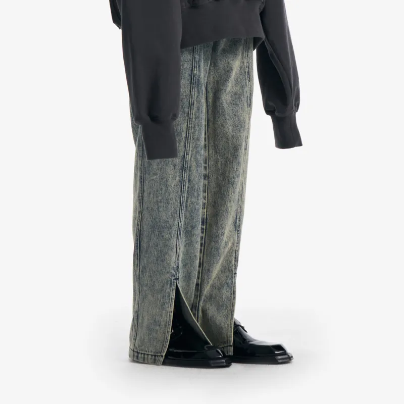 THE SALVAGES FASHION CLUB Jeans Unisex Set Color Yellow-3
