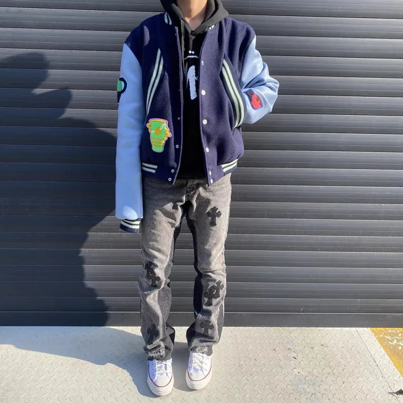 BABUGGE Baseball Jacket Coat Unisex-3