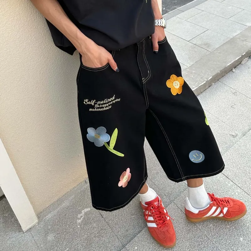 BABUGGE Denim Shorts Unisex-2