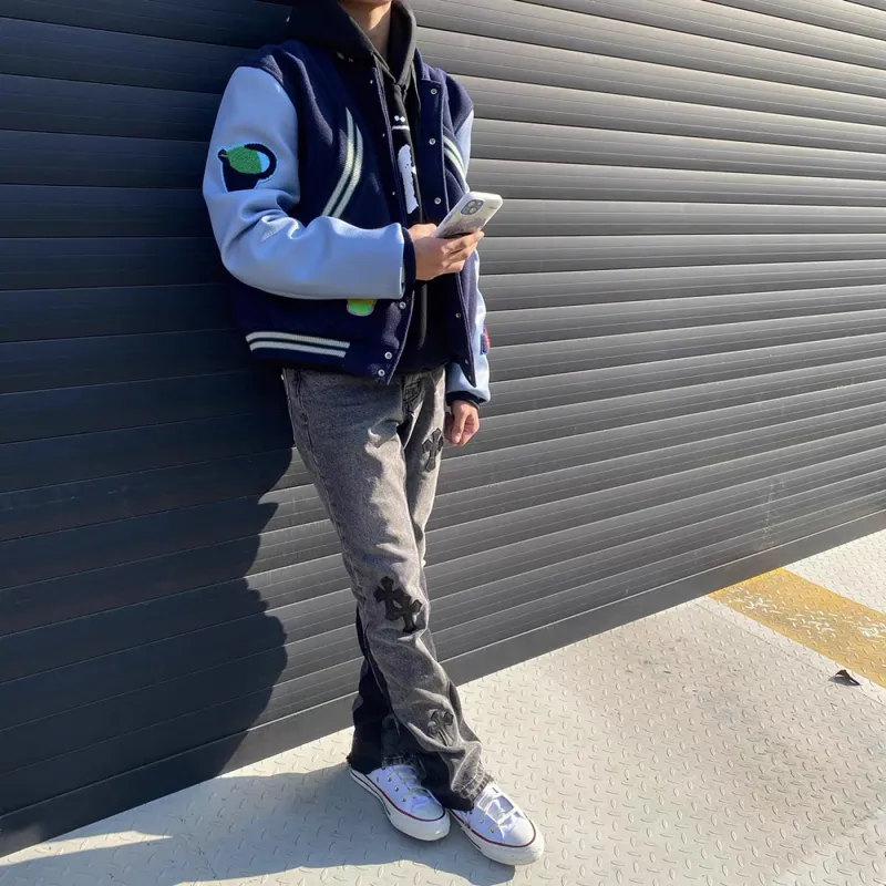 BABUGGE Baseball Jacket Coat Unisex-4