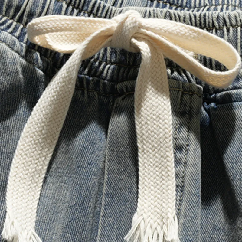BABUGGE Denim Shorts Unisex-4