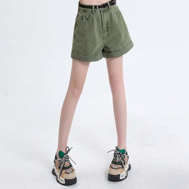 BABUGGE Denim Shorts Unisex-1
