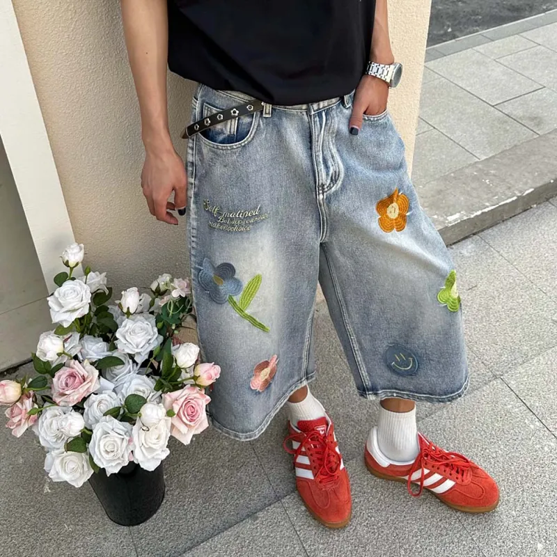 BABUGGE Denim Shorts Unisex-8