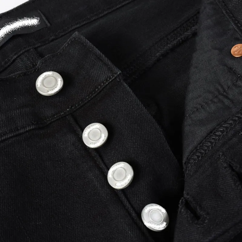 BABUGGE Jeans Unisex Black-5