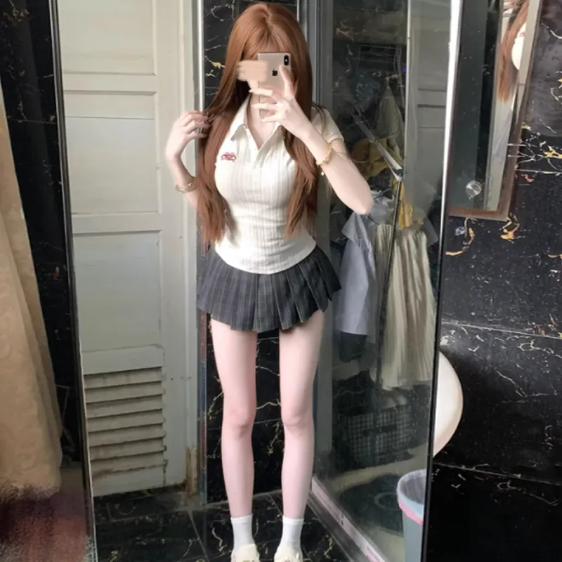 BABUGGE Casual Short Skirts Women's-5