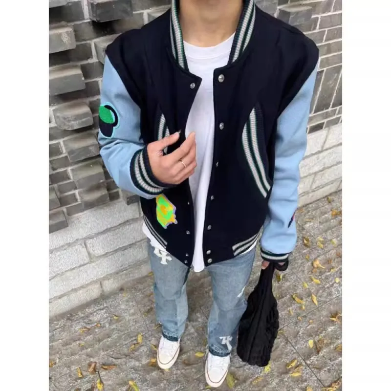 BABUGGE Baseball Jacket Coat Unisex-5