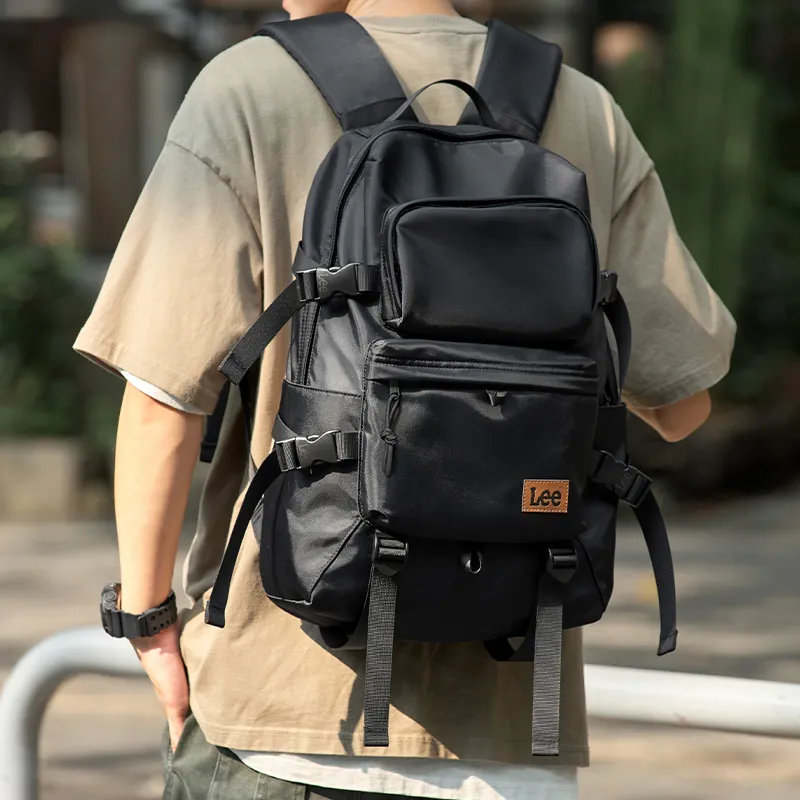 Lee Oxford Backpack Regular Unisex Black/Khaki-2