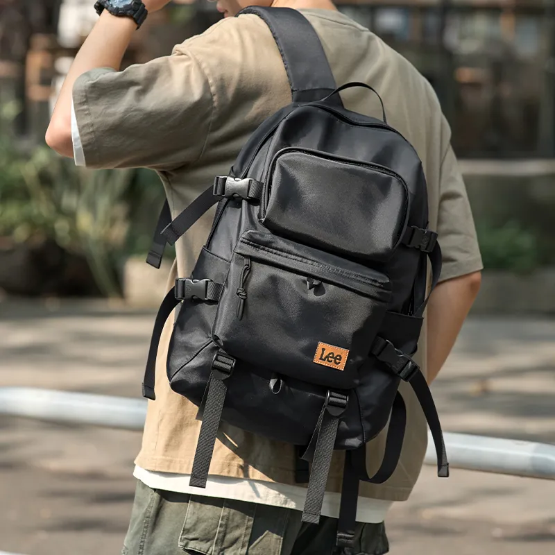 Lee Oxford Backpack Regular Unisex Black/Khaki-3