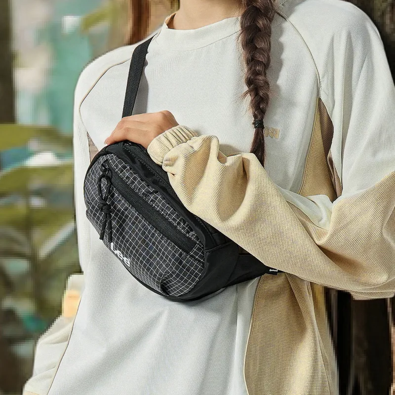 Lee Oxford Water Repellent Crossbody Bag Regular Unisex Black-5