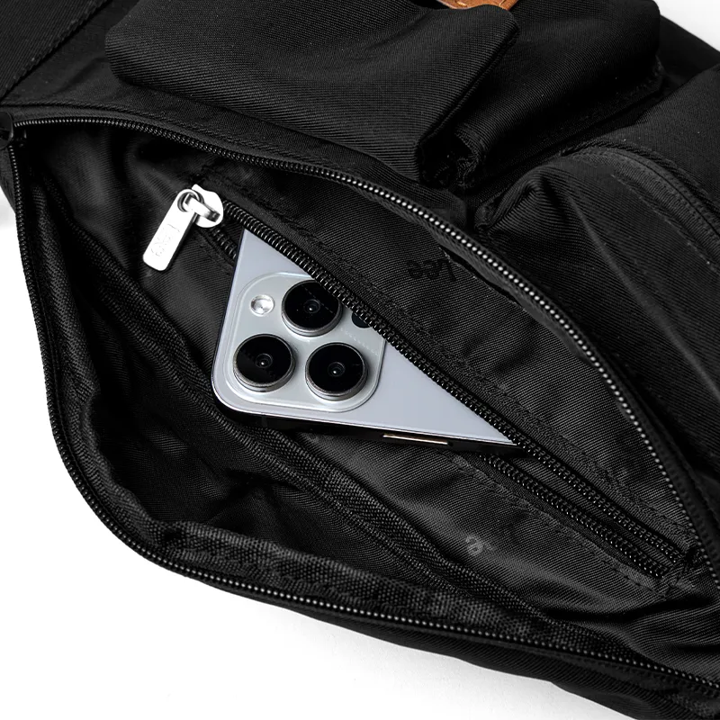 Lee Oxford Cycling Fanny Pack For Men Regular Unisex Black-3