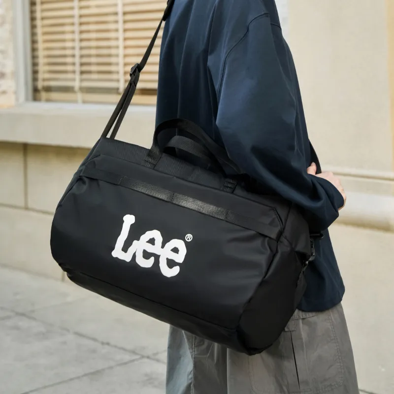 Lee Oxford Business Travel Bag Unisex Black/Haze Gray-6