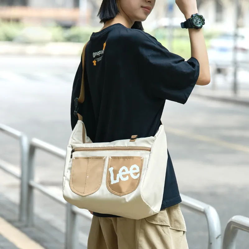Lee Oxford Travel Crossbody Bag Unisex Blue Black/Blue White/Gray Green/Khaki-2