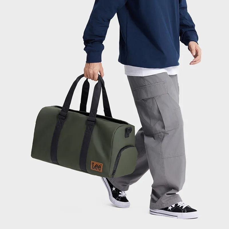 Lee PVC Gym Bag, Handbag, Crossbody Bag Tubas Unisex Olive Green-4
