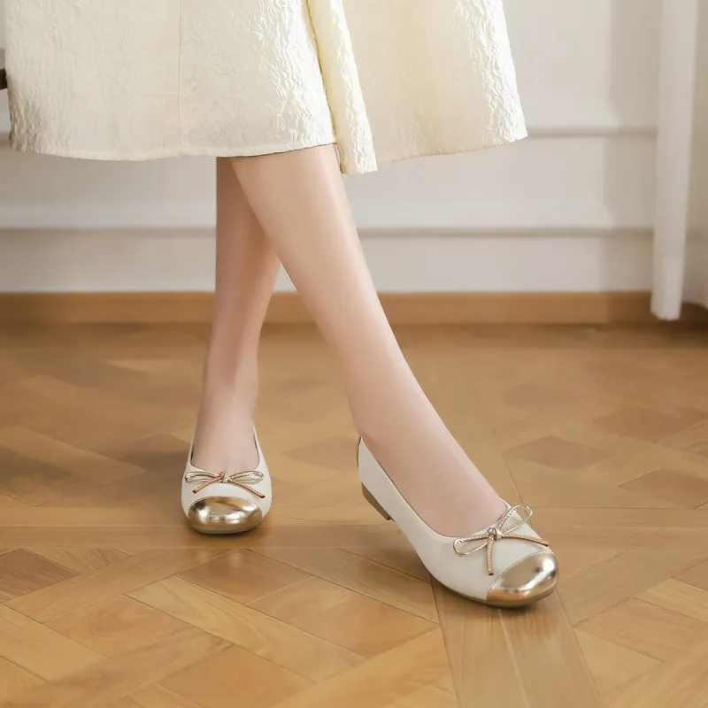 GEMEIQ Casual Single Shoes Women's Beige-4