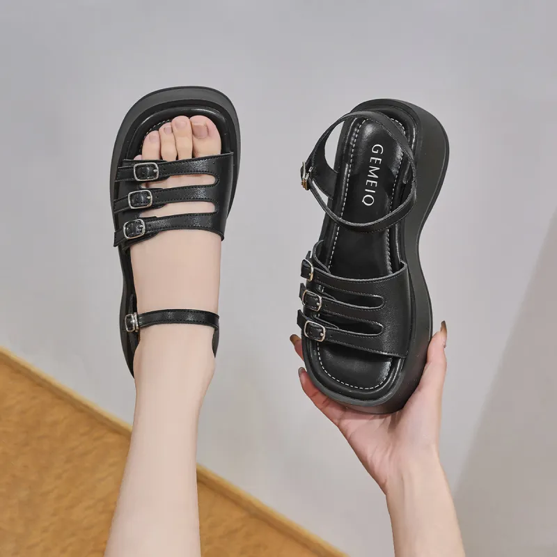 GEMEIQ One Strap Sandals 6.5cm Women's-2