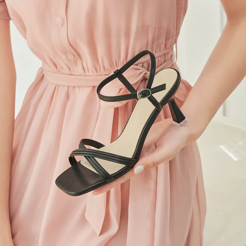 GEMEIQ Strap Sandals 7.7cm Women's-2