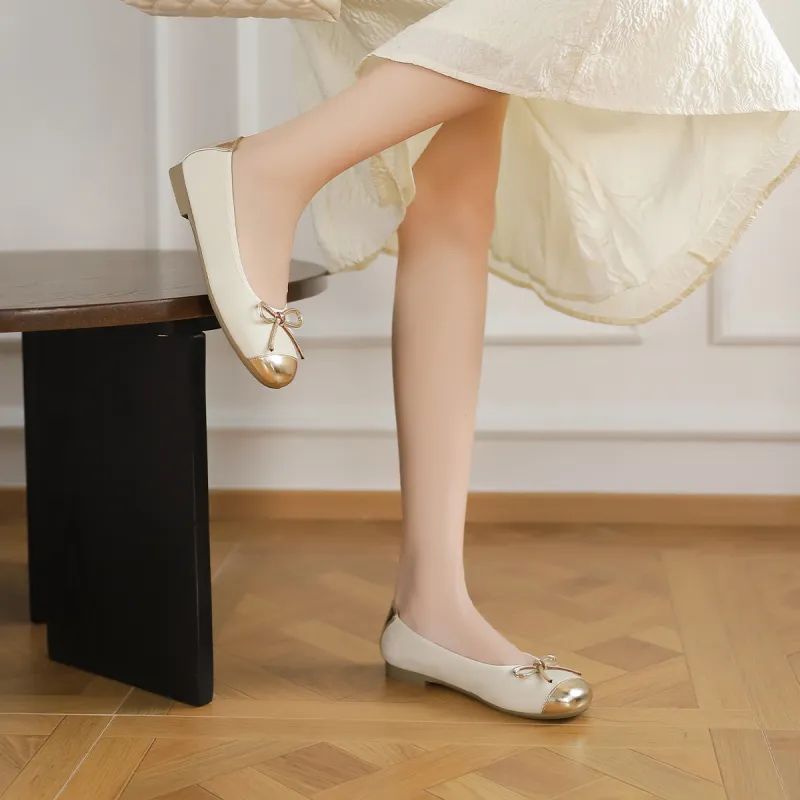 GEMEIQ Casual Single Shoes Women's Beige-3