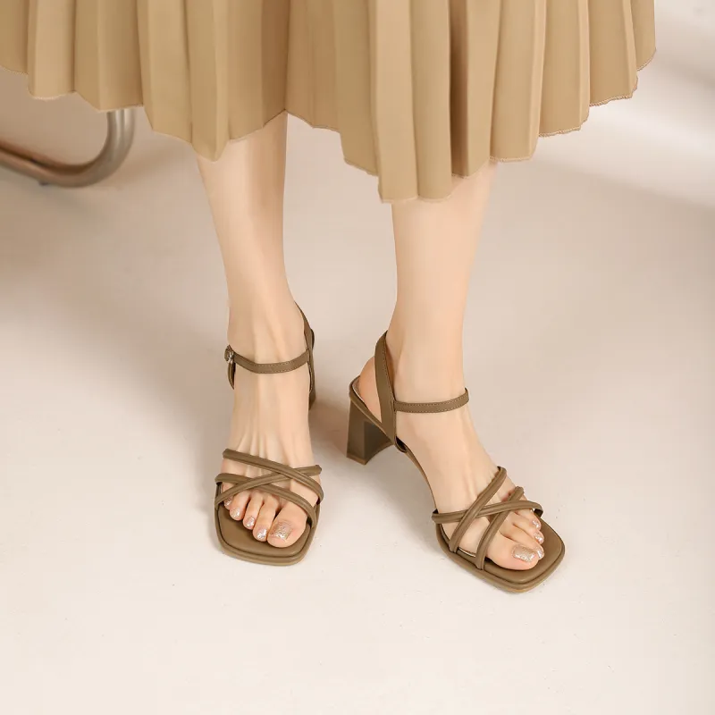 GEMEIQ One Strap Sandals Women's-6