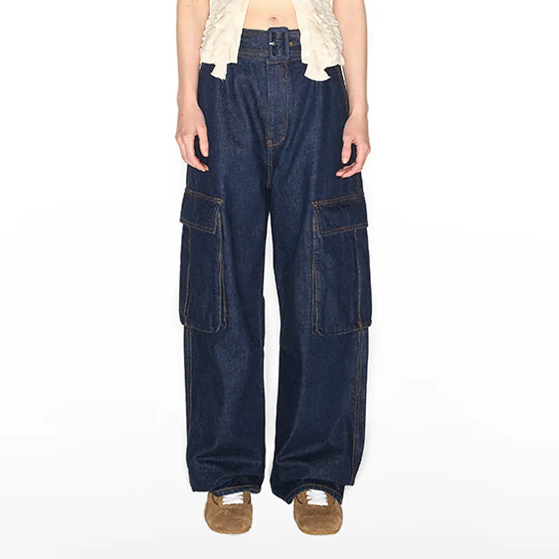 IMMI Jeans Women's Navy Blue-2