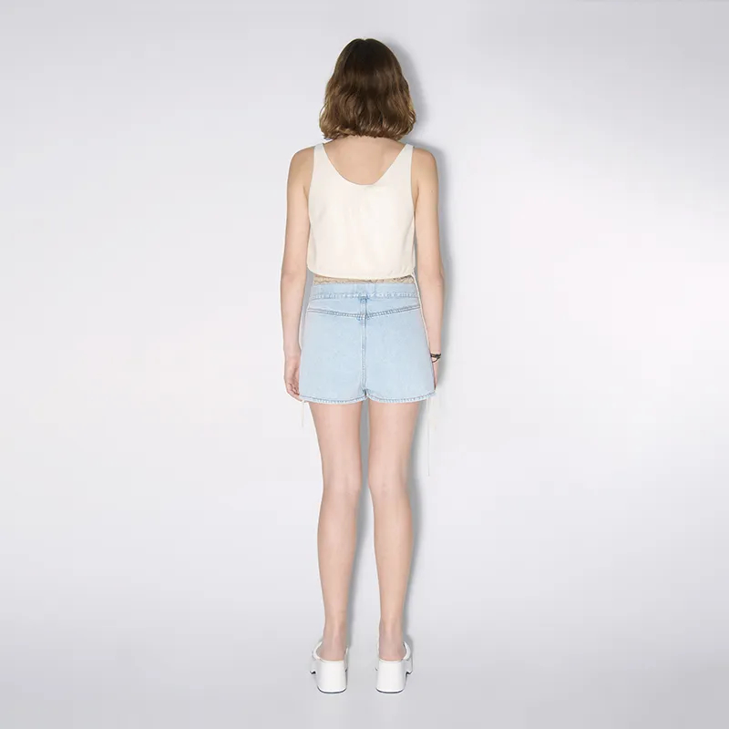 IMMI Denim Shorts Women's Light Blue-2