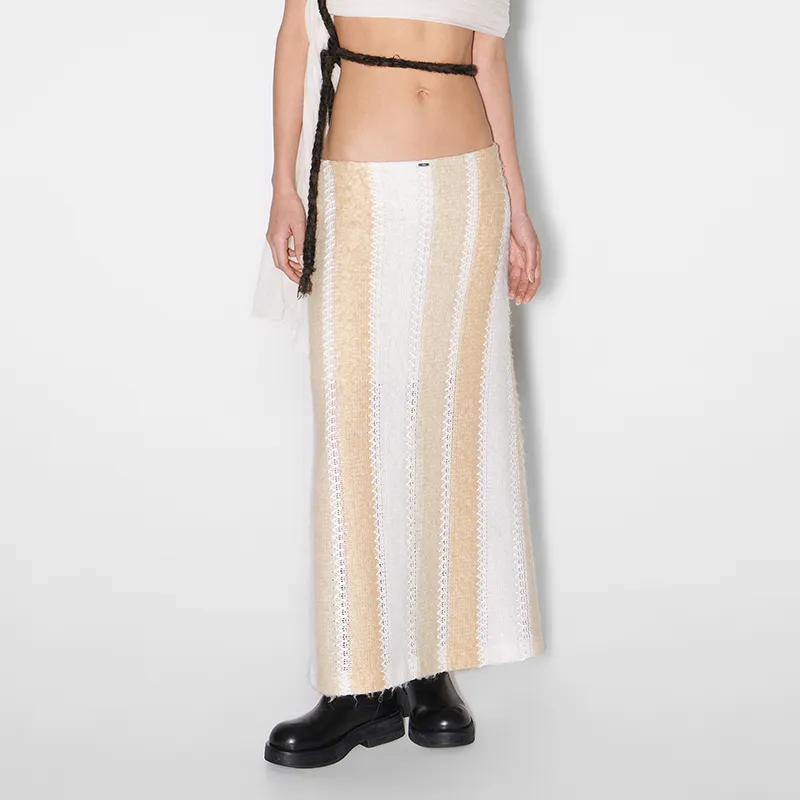 IMMI Casual Long Skirt Women's Camel-2