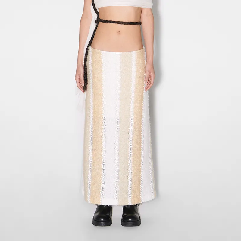 IMMI Casual Long Skirt Women's Camel-5