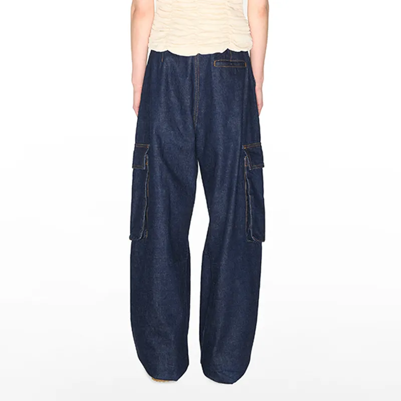 IMMI Jeans Women's Navy Blue-5