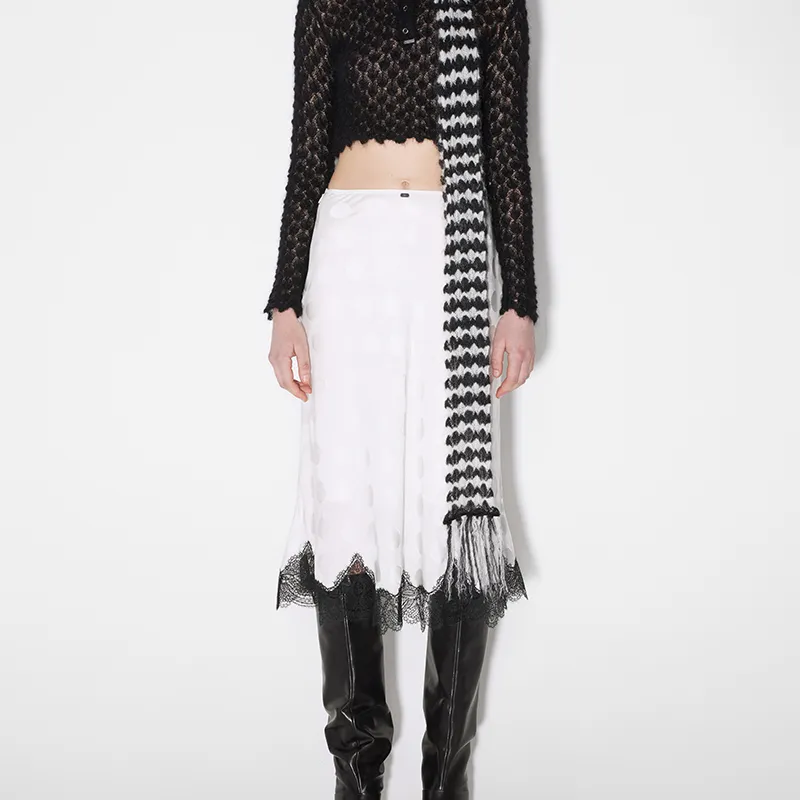 IMMI SS24 Casual Long Skirt Women's White-2