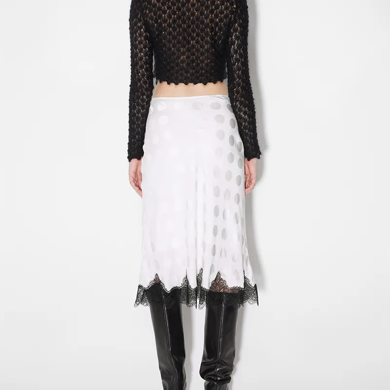 IMMI SS24 Casual Long Skirt Women's White-5