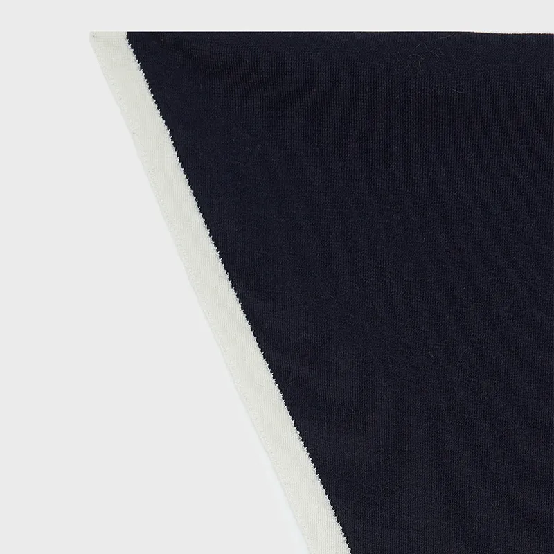 IMMI Cashmere Knit Scarves Unisex Navy Blue-4