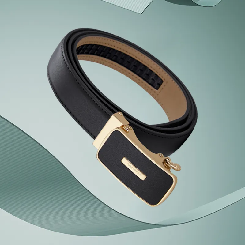 WilliamPOLO Cow Leather Leather Belts Women's 2.5cm Wide-4