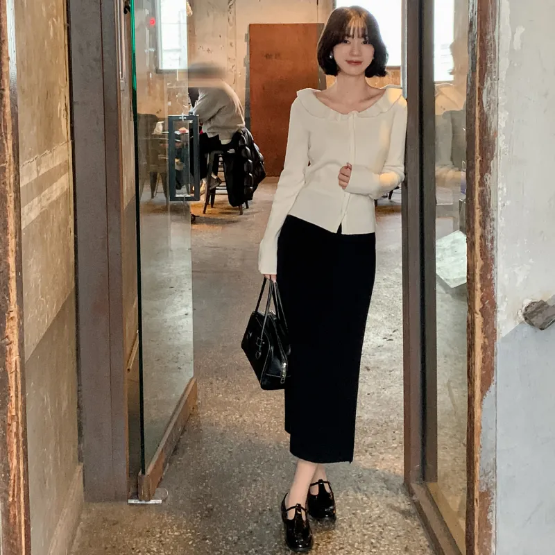 Fstudio Knitwear Women's Apricot-6