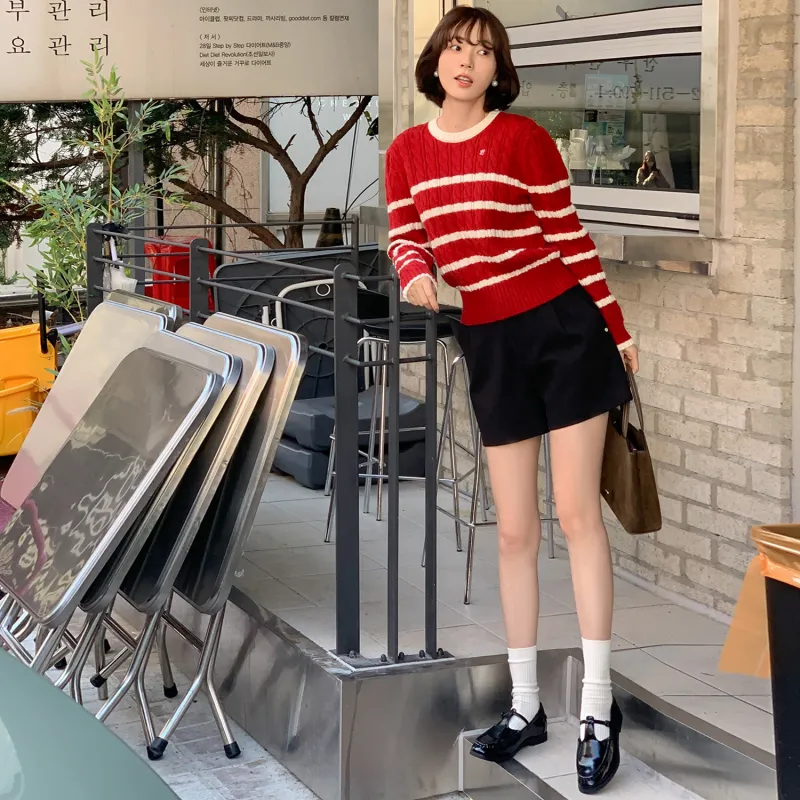 Fstudio Knitwear Women's Red-5