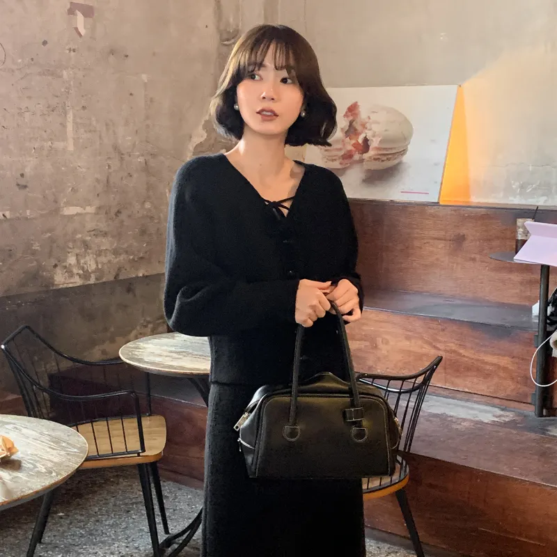 Fstudio Knitwear Women's Black-6
