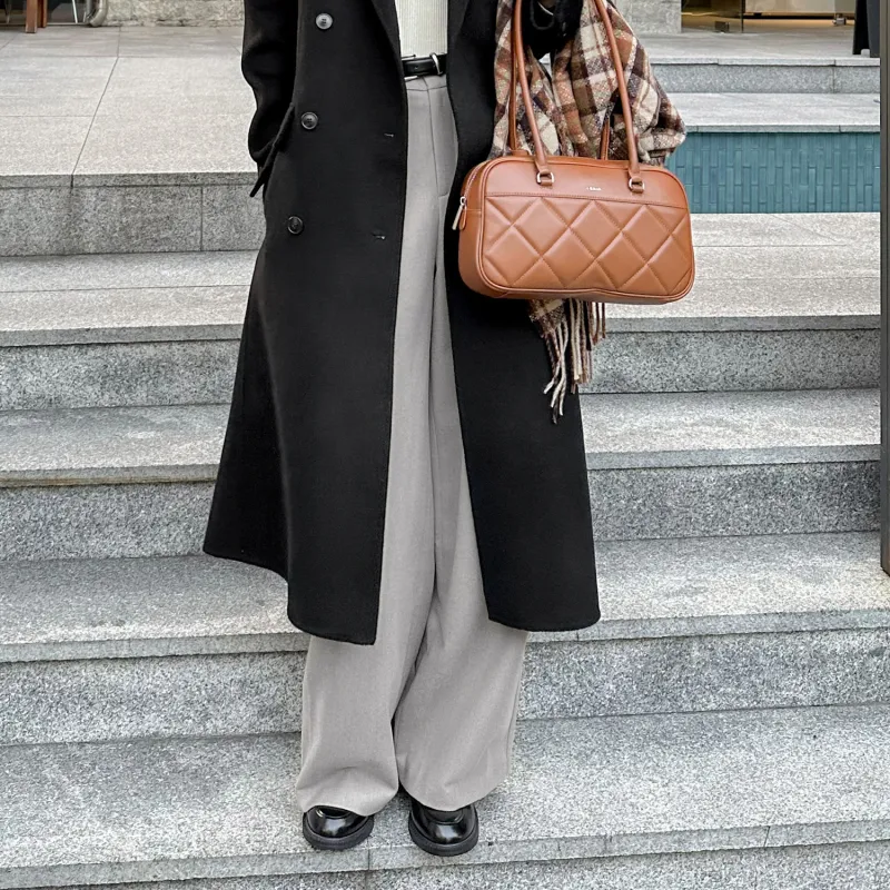 Fstudio Korean Style Travel Straight Fit Casual Pants For Versatile Business And Casual Wear Women's-2