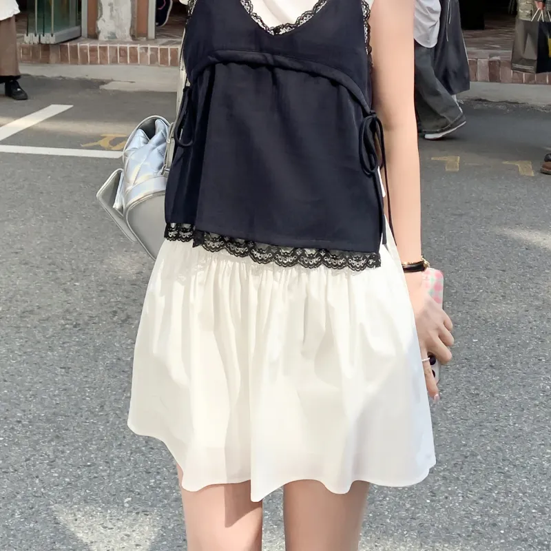 Fstudio Casual Short Skirts Women's-3