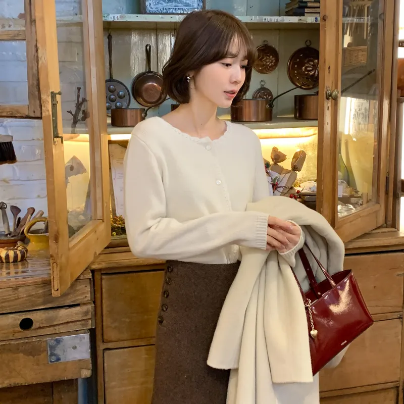 Fstudio Knitwear Women's White-4
