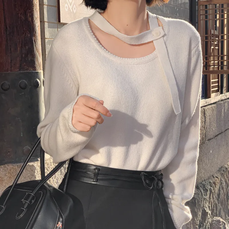 Fstudio Korean Style 100% Wool Zodiac Year Sweater Knitwear Women's-8