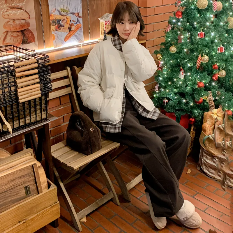 Fstudio Casual Pants Women's Chocolate-3